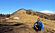 Monte VACCAREGGIO (1474 m) da Lavaggio di Dossena il 24 dic. 2017